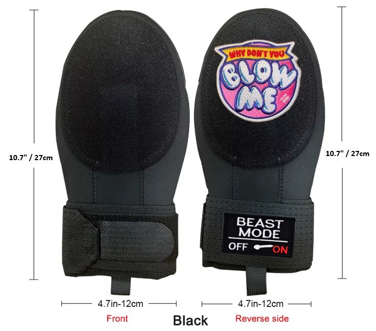Beast Mode On Baseball Sliding Mitt Glove Blow Me