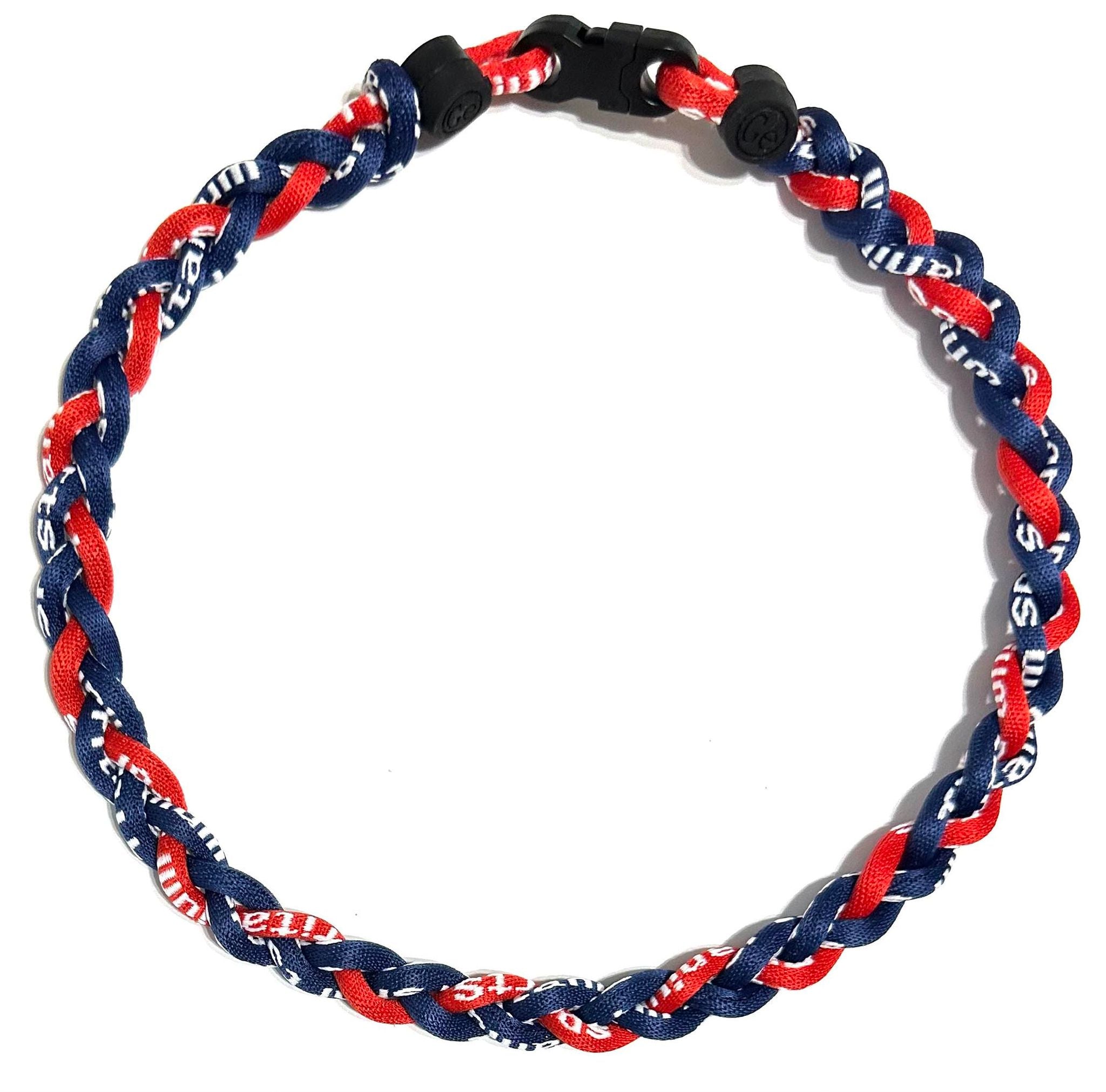 Boys Youth Baseball 3 Rope Braid Tornado Energy Necklace – Power Energy ...