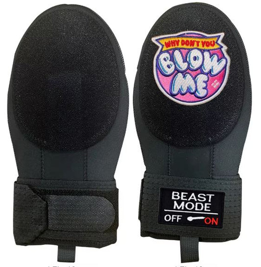 Beast Mode On Baseball Sliding Mitt Glove Blow Me