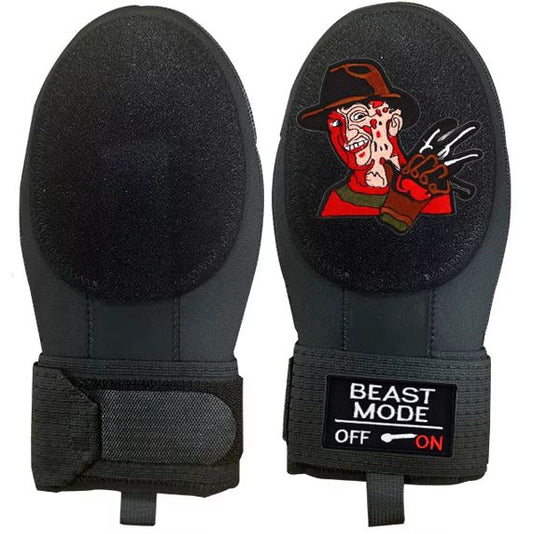 Beast Mode On Baseball Sliding Mitt Glove Freddy Black