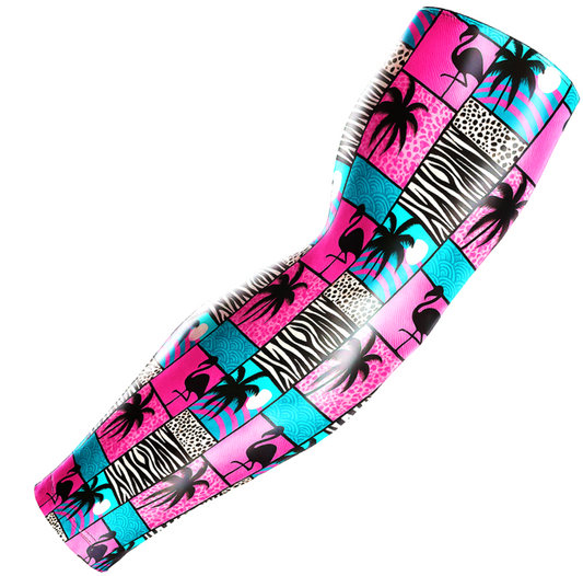 Baseball Football Sports Compression Arm Sleeve Miami Vice