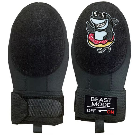 Beast Mode On Baseball Sliding Mitt Glove Baby Shark