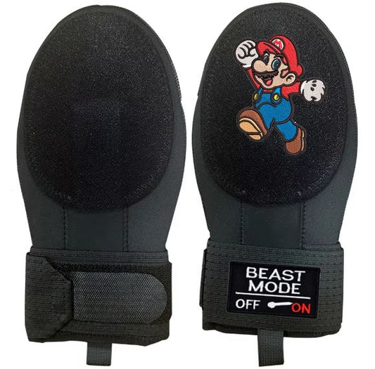 Beast Mode On Baseball Sliding Mitt Glove Super Mario